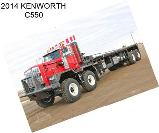 2014 KENWORTH C550