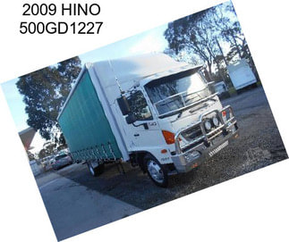 2009 HINO 500GD1227