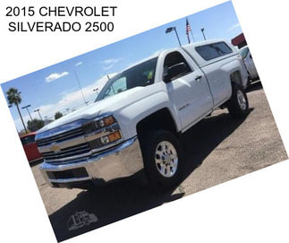 2015 CHEVROLET SILVERADO 2500