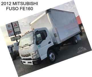 2012 MITSUBISHI FUSO FE160