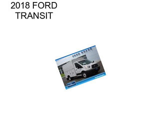 2018 FORD TRANSIT