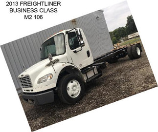 2013 FREIGHTLINER BUSINESS CLASS M2 106