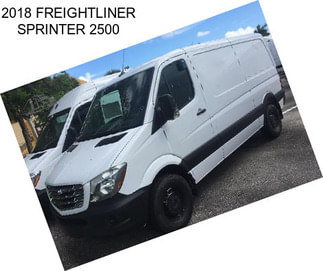 2018 FREIGHTLINER SPRINTER 2500