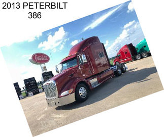 2013 PETERBILT 386