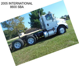 2005 INTERNATIONAL 8600 SBA