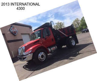 2013 INTERNATIONAL 4300