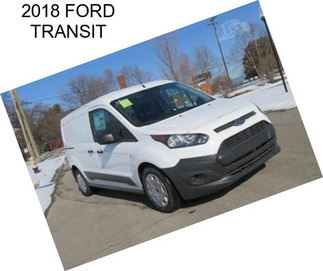 2018 FORD TRANSIT