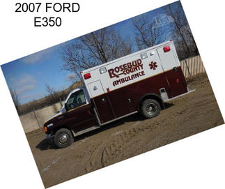 2007 FORD E350