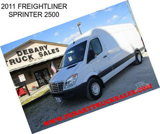 2011 FREIGHTLINER SPRINTER 2500