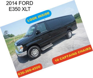 2014 FORD E350 XLT