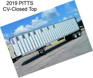 2019 PITTS CV-Closed Top