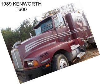 1989 KENWORTH T600