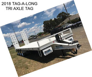 2018 TAG-A-LONG TRI AXLE TAG