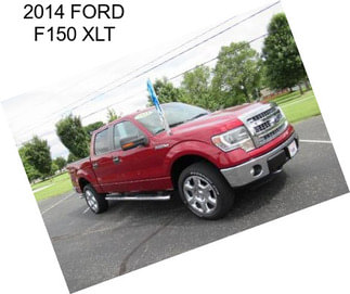 2014 FORD F150 XLT