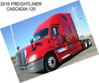 2016 FREIGHTLINER CASCADIA 125