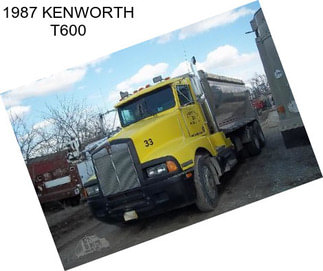 1987 KENWORTH T600