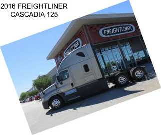 2016 FREIGHTLINER CASCADIA 125