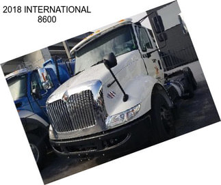 2018 INTERNATIONAL 8600