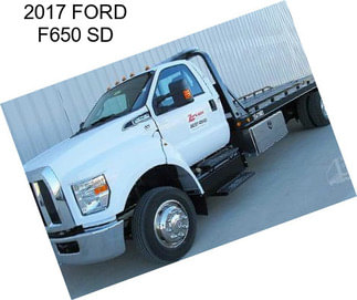 2017 FORD F650 SD