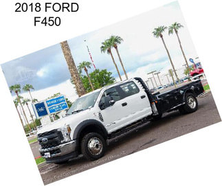 2018 FORD F450