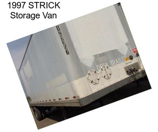 1997 STRICK Storage Van