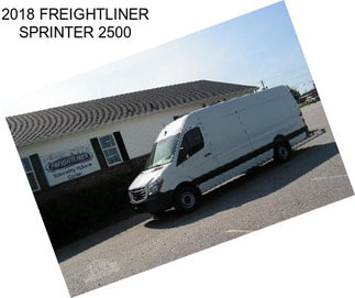 2018 FREIGHTLINER SPRINTER 2500