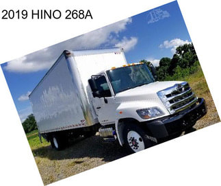 2019 HINO 268A