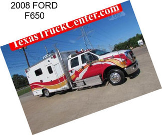 2008 FORD F650