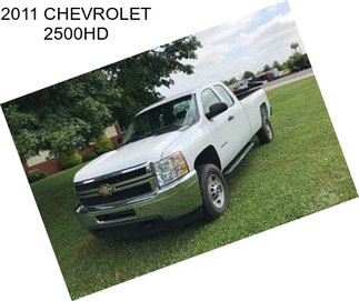 2011 CHEVROLET 2500HD