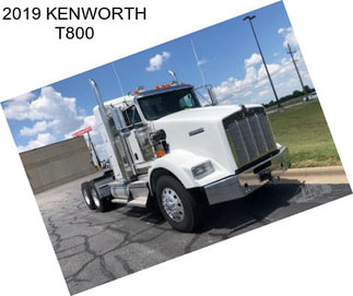 2019 KENWORTH T800