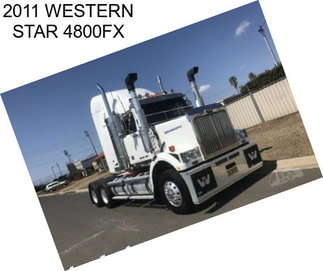 2011 WESTERN STAR 4800FX