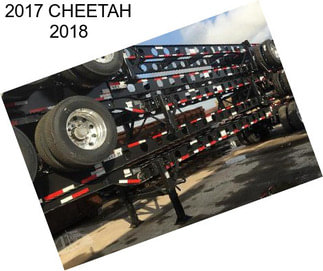 2017 CHEETAH 2018