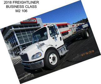 2018 FREIGHTLINER BUSINESS CLASS M2 106