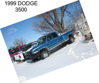 1999 DODGE 3500