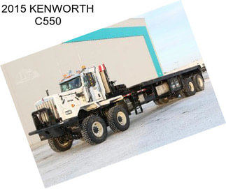 2015 KENWORTH C550