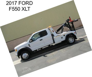 2017 FORD F550 XLT