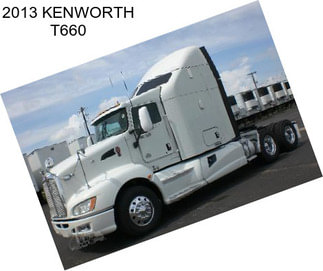 2013 KENWORTH T660