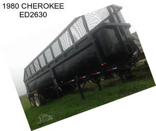 1980 CHEROKEE ED2630