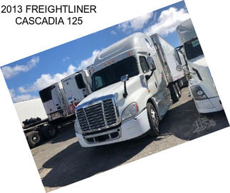 2013 FREIGHTLINER CASCADIA 125