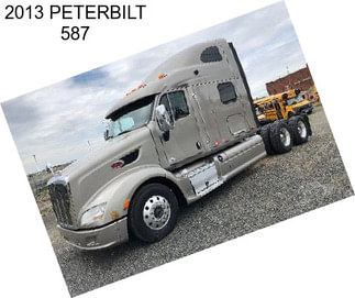 2013 PETERBILT 587