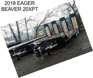 2018 EAGER BEAVER 20XPT