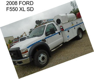 2008 FORD F550 XL SD