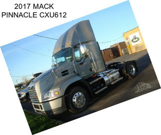 2017 MACK PINNACLE CXU612