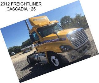 2012 FREIGHTLINER CASCADIA 125