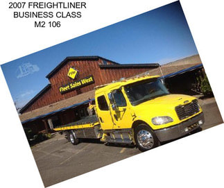 2007 FREIGHTLINER BUSINESS CLASS M2 106