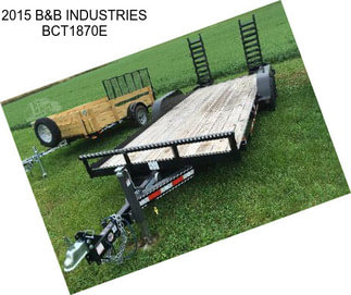 2015 B&B INDUSTRIES BCT1870E