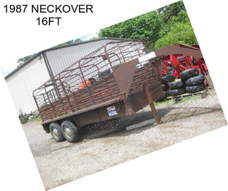 1987 NECKOVER 16FT