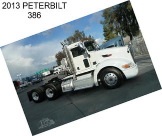 2013 PETERBILT 386