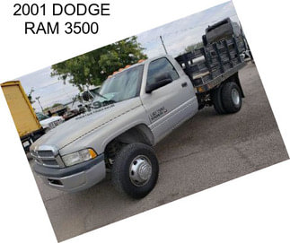 2001 DODGE RAM 3500