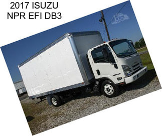 2017 ISUZU NPR EFI DB3